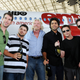 Left to right: Doug Ellin, Jerry Ferrara, Richard Branson, Adrian Grenier, Kevin Connolly, and Kevin Dillon,